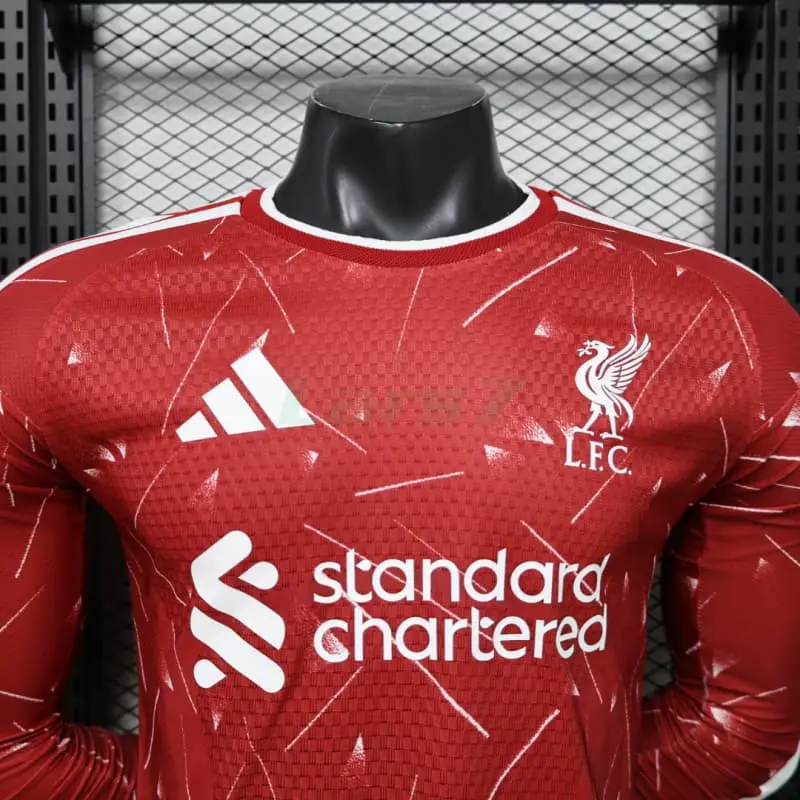 Camiseta Liverpool 1ª Equipación 2026/2027 ML Rojo (EDICIÓN JUGADOR)