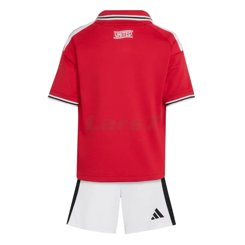 Camiseta Manchester United 1ª Equipación 2026/2027 Rojo Niño Kit