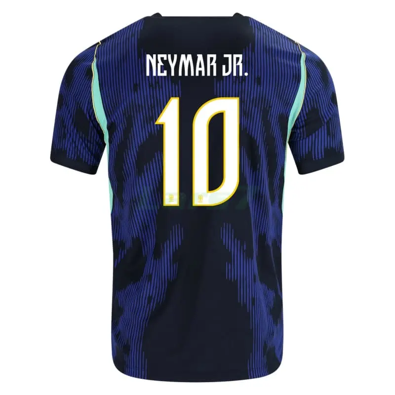 Camiseta NEYMAR JR. 10 Brasil 2ª Equipación Mundial 2026 Azul