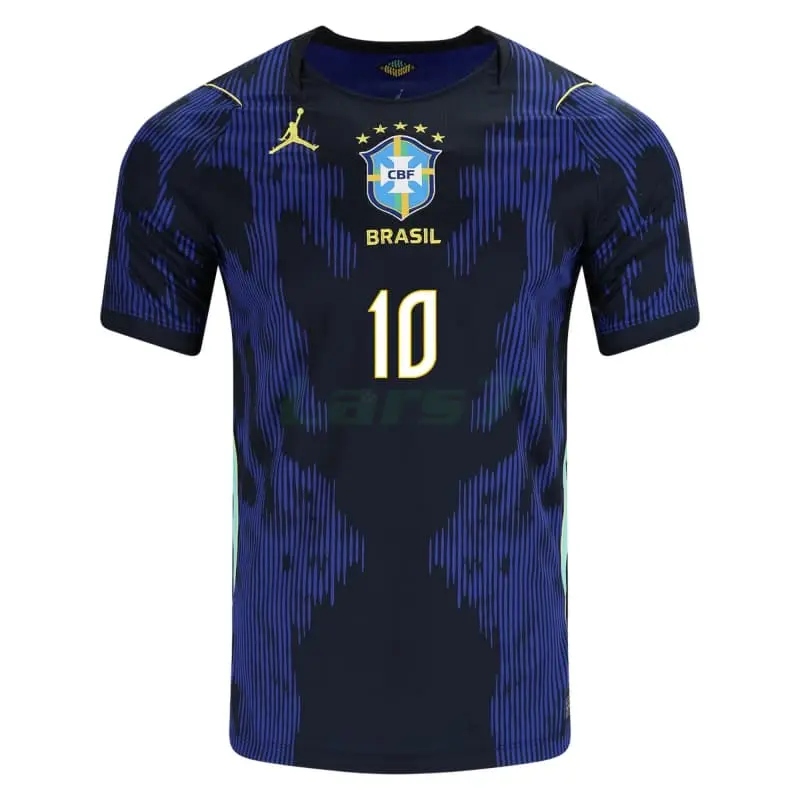 Camiseta NEYMAR JR. 10 Brasil 2ª Equipación Mundial 2026 Azul