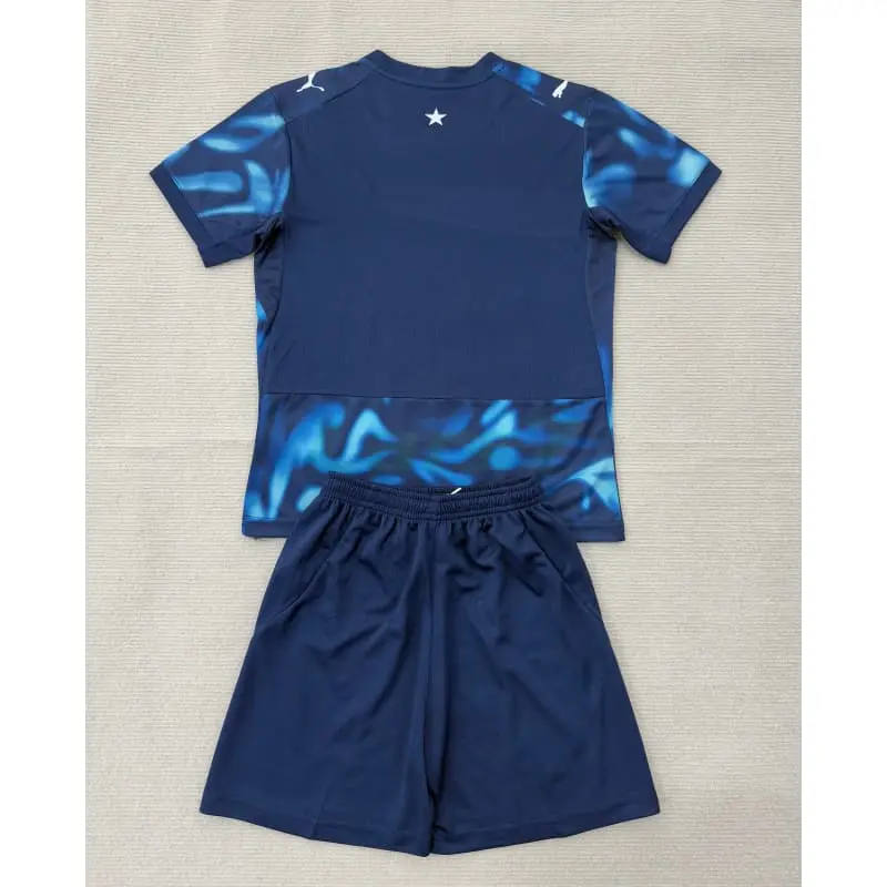 Camiseta Paraguay 2ª Equipación Mundial 2026 Azul Niño Kit