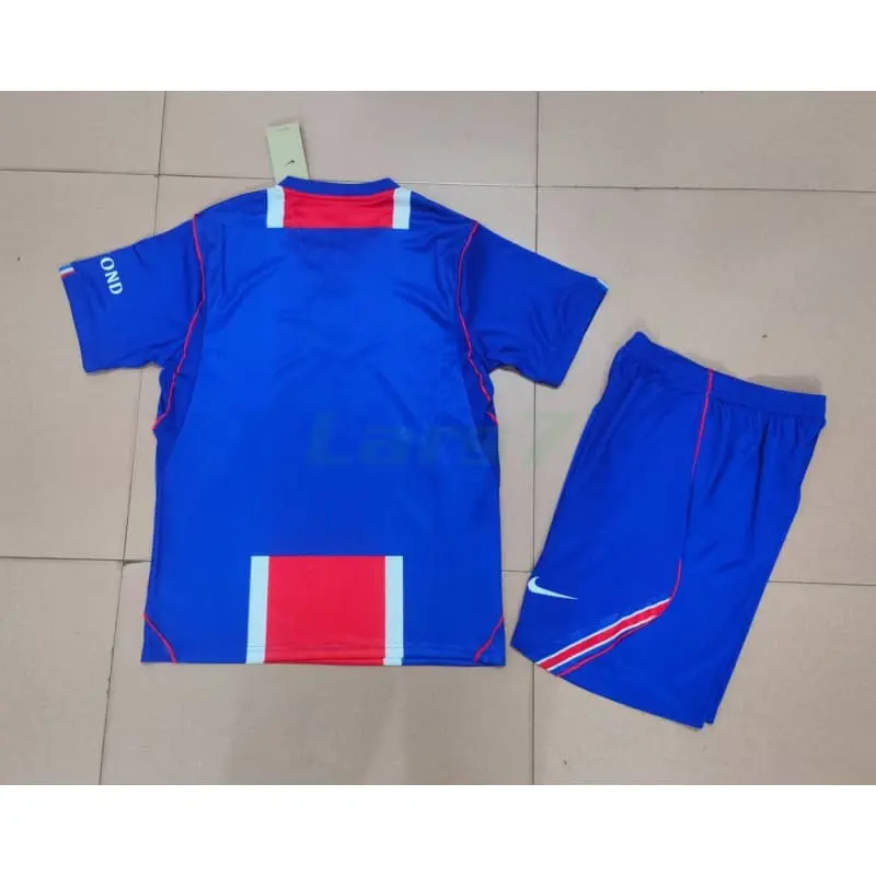Camiseta PSG 1ª Equipación 2026/2027 Azul/Rojo Niño Kit