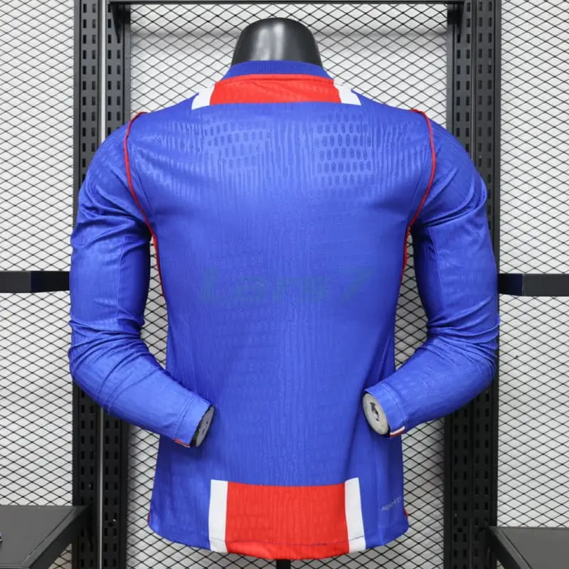 Camiseta PSG 1ª Equipación 2026/2027 ML Azul/Rojo (EDICIÓN JUGADOR)