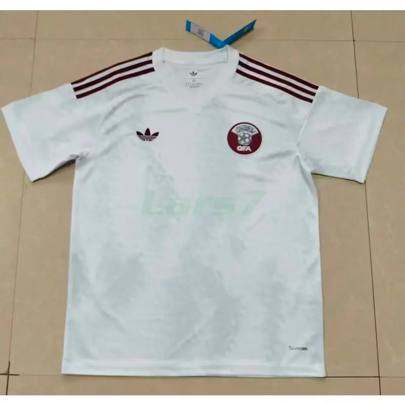 Camiseta Qatar 2ª Equipación Mundial 2026 Blanco