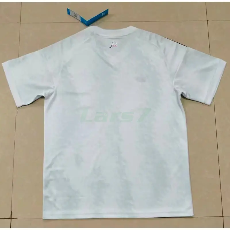 Camiseta Qatar 2ª Equipación Mundial 2026 Blanco