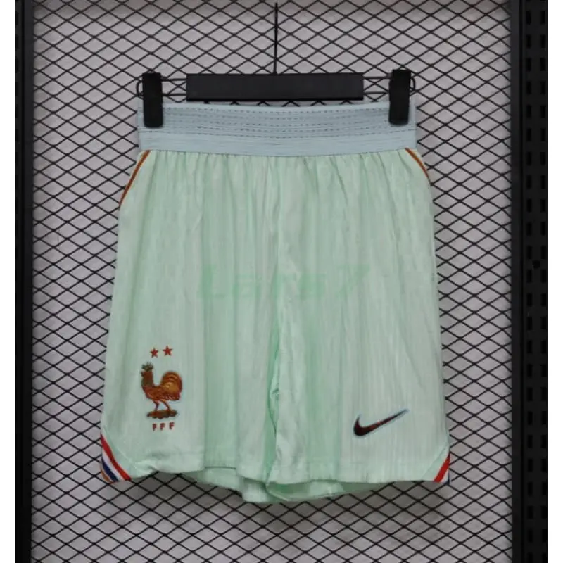 Pantalón Corto Francia 2ª Equipación Mundial 2026 Verde Menta (EDICIÓN JUGADOR)
