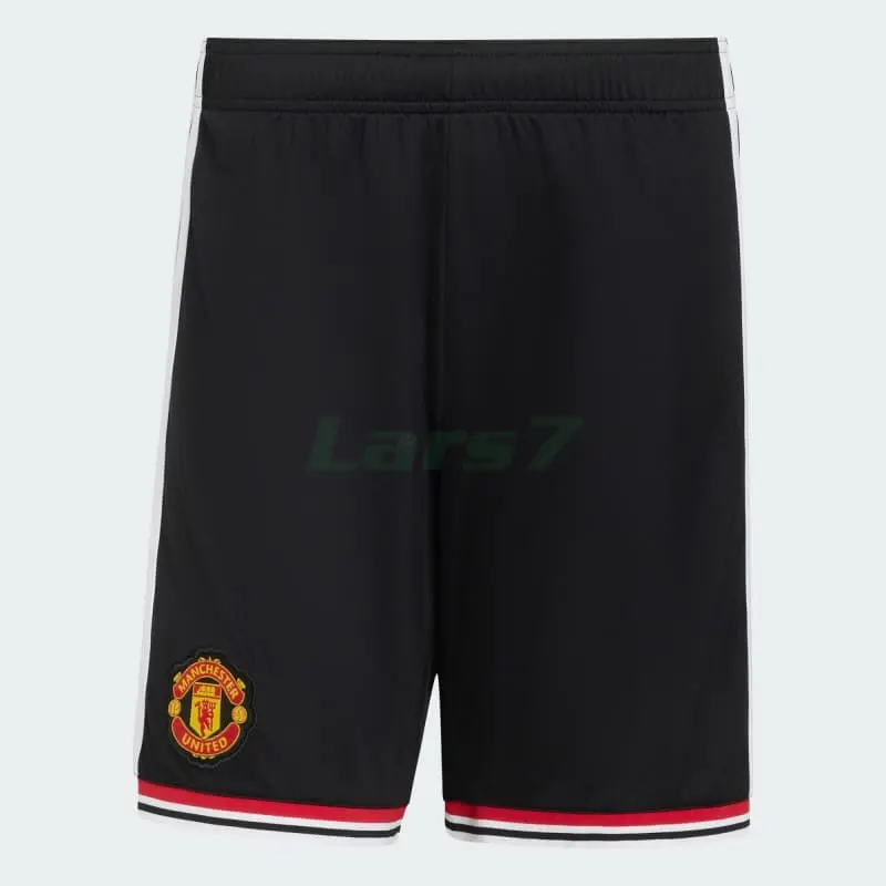 Pantalón Corto Manchester United 1ª Equipación 2026/2027 Negro