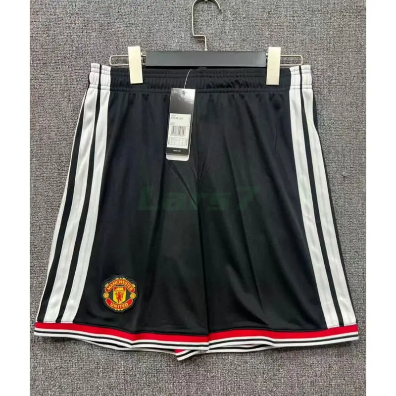 Pantalón Corto Manchester United 1ª Equipación 2026/2027 Negro