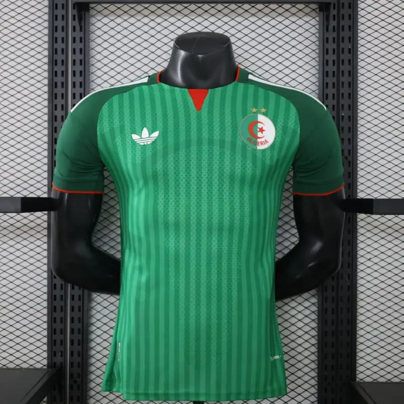 Camiseta Argelia 2ª Equipación Mundial 2026 Verde (EDICIÓN JUGADOR)