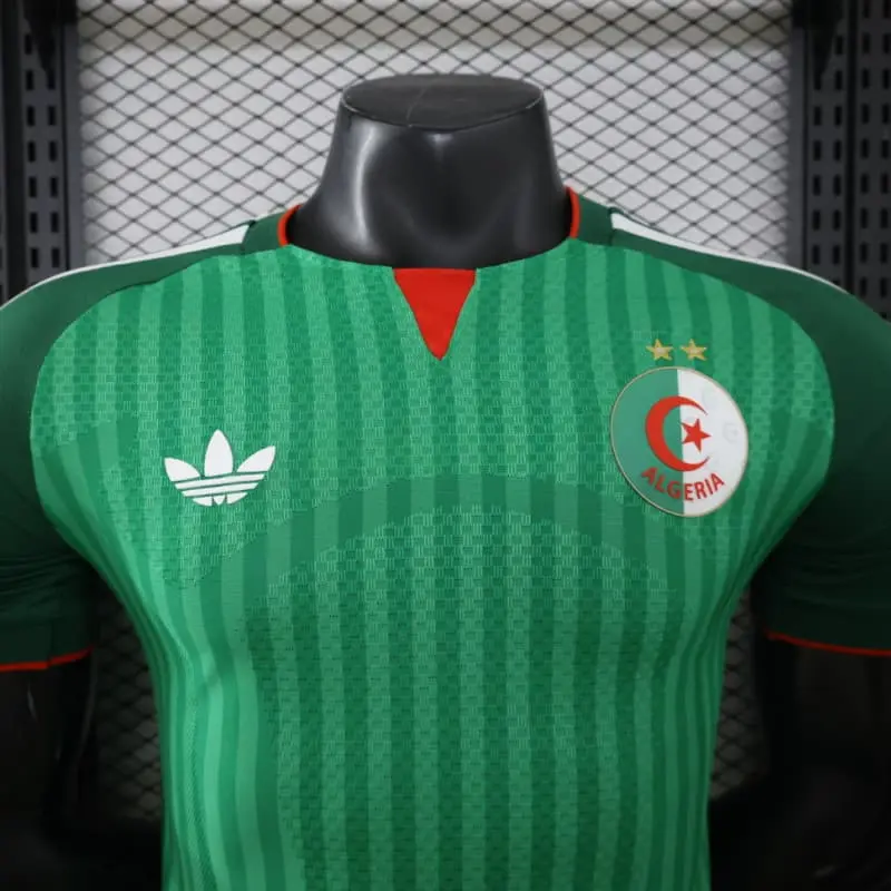 Camiseta Argelia 2ª Equipación Mundial 2026 Verde (EDICIÓN JUGADOR)