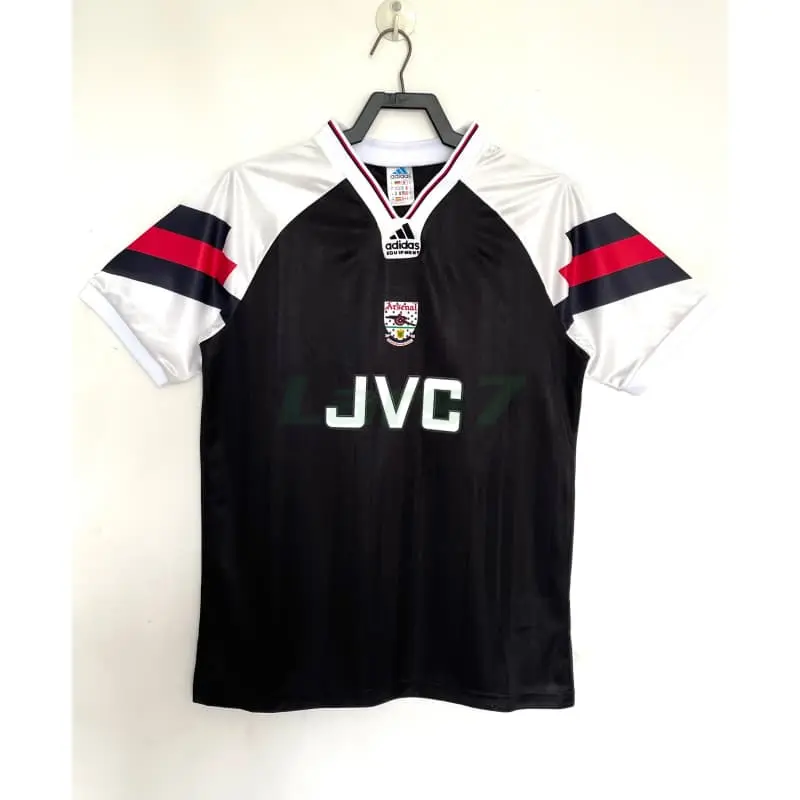 Camiseta Arsenal 2ª Equipación Retro 1992/1994 Negro