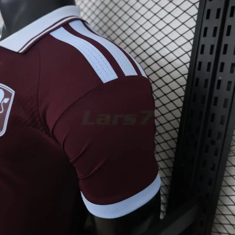 Camiseta Aston Villa 1ª Equipación 2026/2027 Borgoña (EDICIÓN JUGADOR)