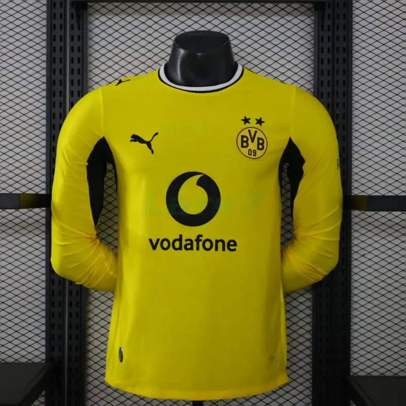 Camiseta Borussia Dortmund 1ª Equipación 2026/2027 ML Amarillo (EDICIÓN JUGADOR)