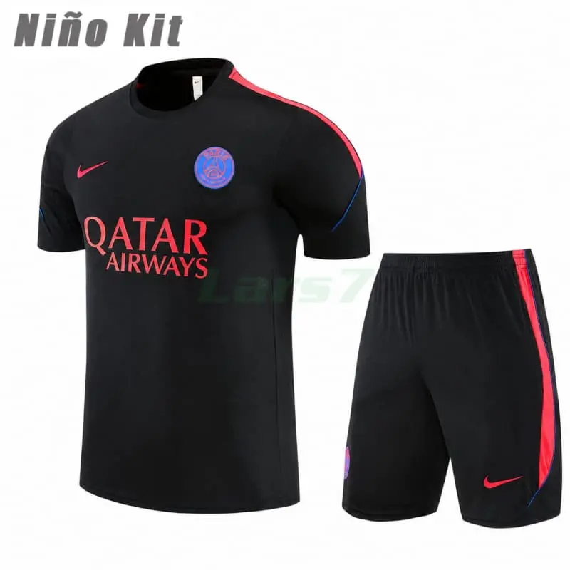 Camiseta de Entrenamiento PSG 2026/2027 Niño Kit Negro