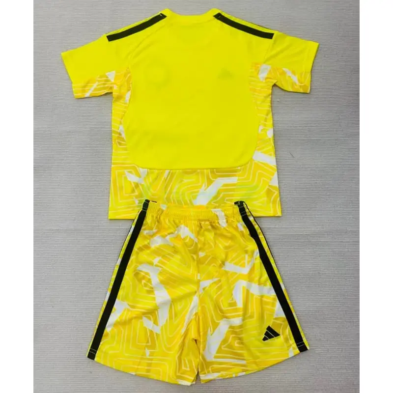 Camiseta de Portero Celtic 1ª Equipación 2026/2027 Amarillo Niño Kit