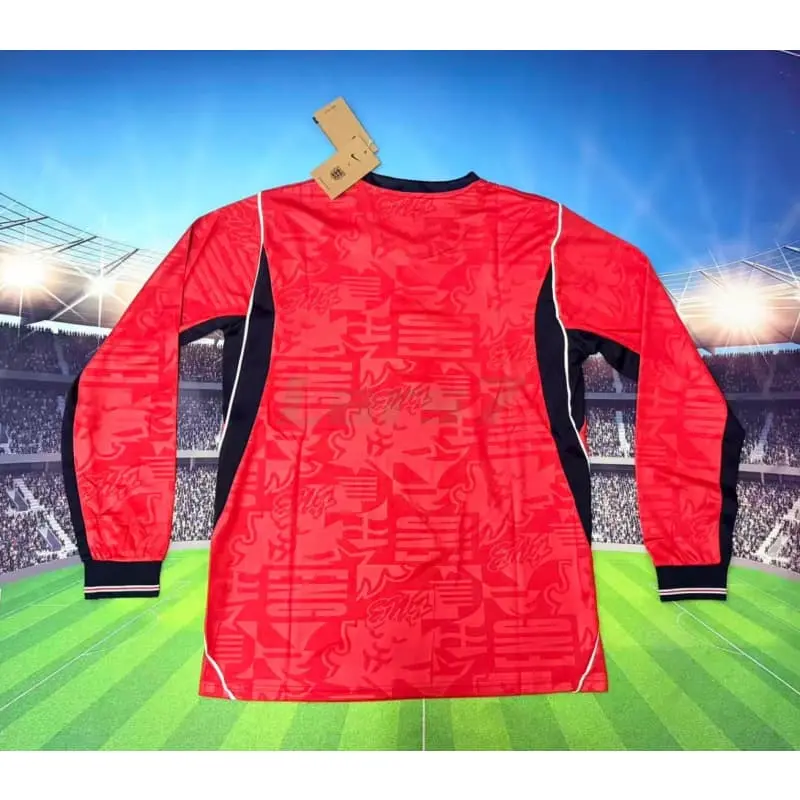Camiseta Inglaterra 2ª Equipación Mundial 2026 ML Rojo