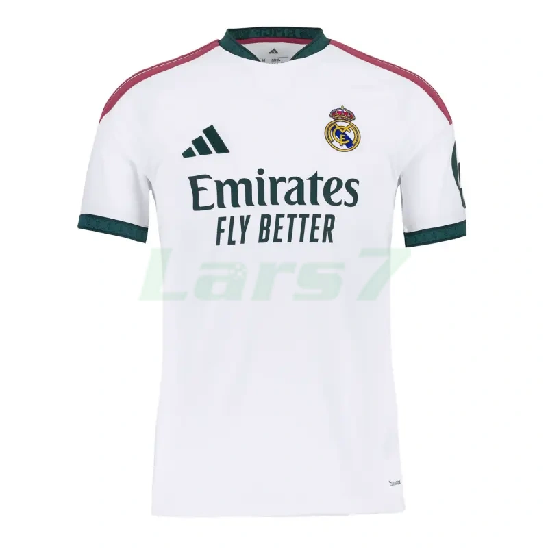 Camiseta Real Madrid 1ª Equipación 2026/2027 Blanco con Parche HP