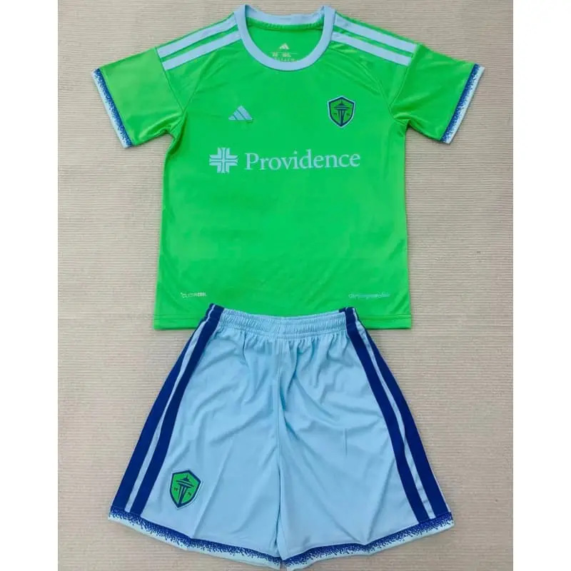 Camiseta Seattle Sounders 1ª Equipación 2026/2027 Verde Niño Kit