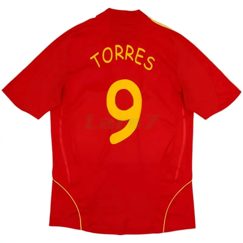 Camiseta TORRES 9 España 1ª Equipación Retro 2008