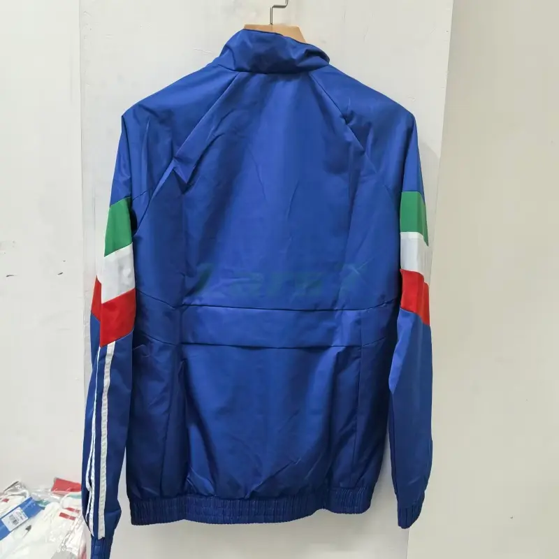 Cortavientos Italia Retro 2024 Azul