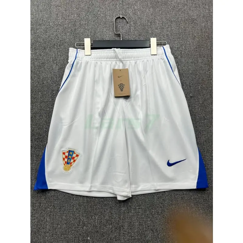 Pantalón Corto Croacia 1ª Equipación Mundial 2026 Blanco