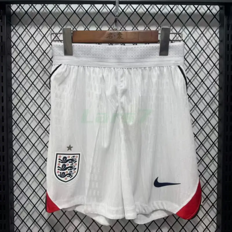 Pantalón Corto Inglaterra 1ª Equipación Mundial 2026 Blanco (EDICIÓN JUGADOR)