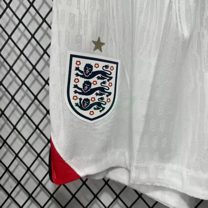 Pantalón Corto Inglaterra 1ª Equipación Mundial 2026 Blanco (EDICIÓN JUGADOR)