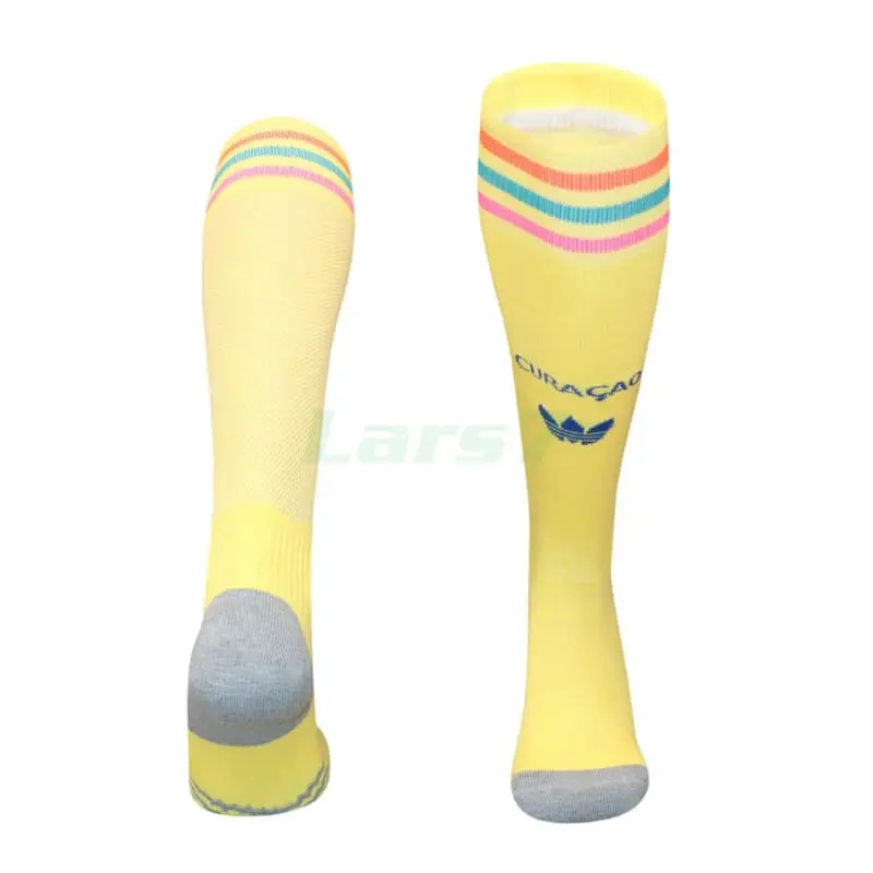 Camiseta Curacao 2ª Equipación Mundial 2026 Amarillo Claro