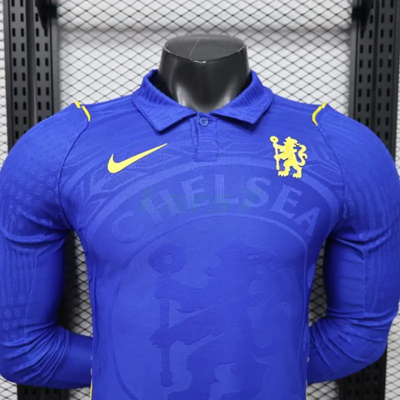 Camiseta Chelsea 1ª Equipación 2026/2027 ML Azul (EDICIÓN JUGADOR)