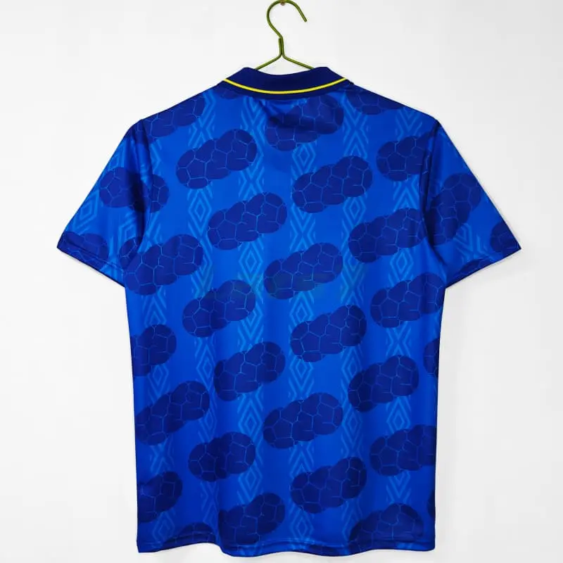 Camiseta Colombia 2ª Equipación Retro 1994 Azul