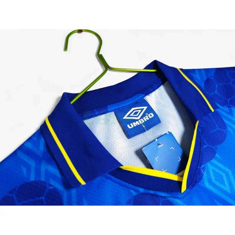 Camiseta Colombia 2ª Equipación Retro 1994 Azul