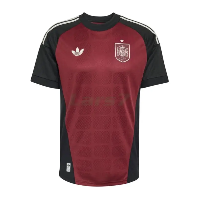 Camiseta de Portero España 2ª Equipación Mundial 2026 Rojo/Negro