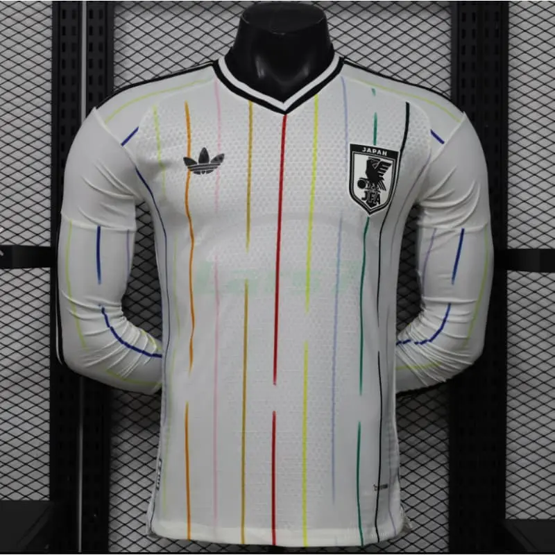 Camiseta Japón 2ª Equipación Mundial 2026 ML Blanco (EDICIÓN JUGADOR)