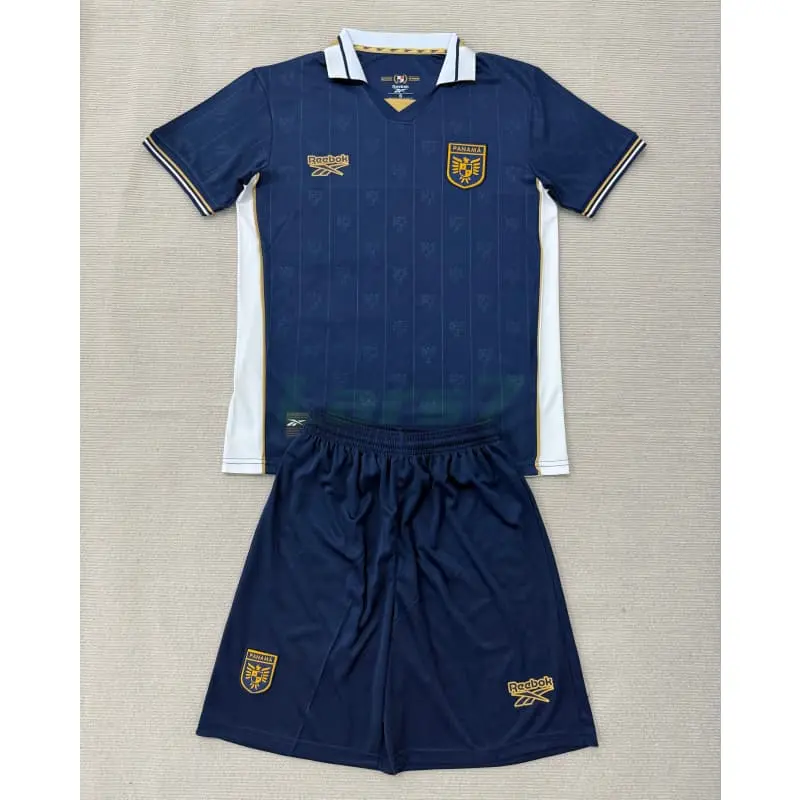 Camiseta Panamá 3ª Equipación Mundial 2026 Azul Marino Niño Kit