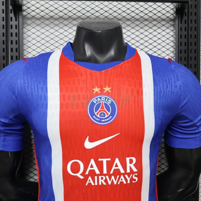 Camiseta PSG 1ª Equipación 2026/2027 Azul/Rojo con dos Estrellas (EDICIÓN JUGADOR)