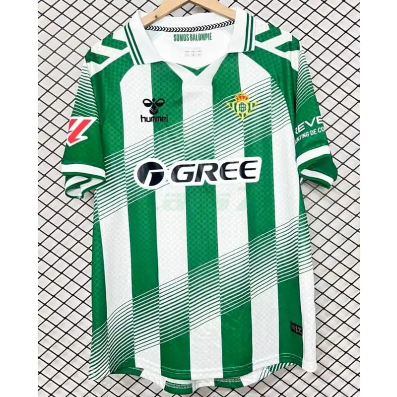 Camiseta Real Betis 1ª Equipación 2026/2027 Verde/Blanco con Parche La Liga