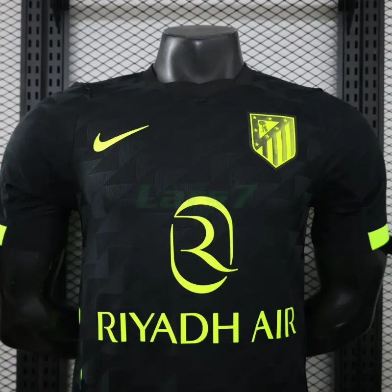 Camiseta Atlético de Madrid 2ª Equipación 2026/2027 Negro (EDICIÓN JUGADOR)