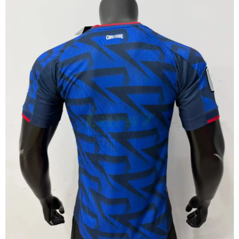 Camiseta Cabo Verde 1ª Equipación Mundial 2026 Azul (EDICIÓN JUGADOR)
