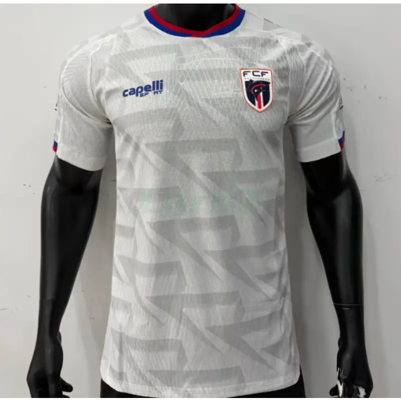 Camiseta Cabo Verde 2ª Equipación Mundial 2026 Blanco (EDICIÓN JUGADOR)