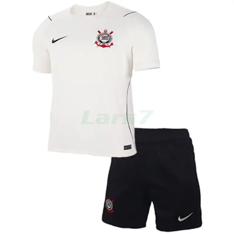 Camiseta Corinthians 1ª Equipación 2026/2027 Blanco Niño Kit