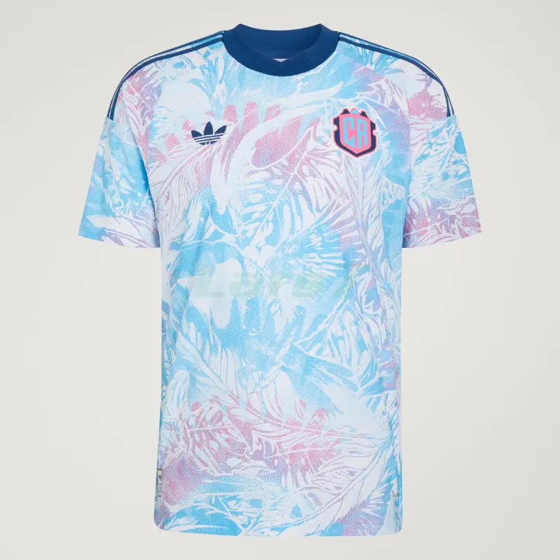 Camiseta Costa Rica 2ª Equipación Mundial 2026 Azul Claro/Rosa