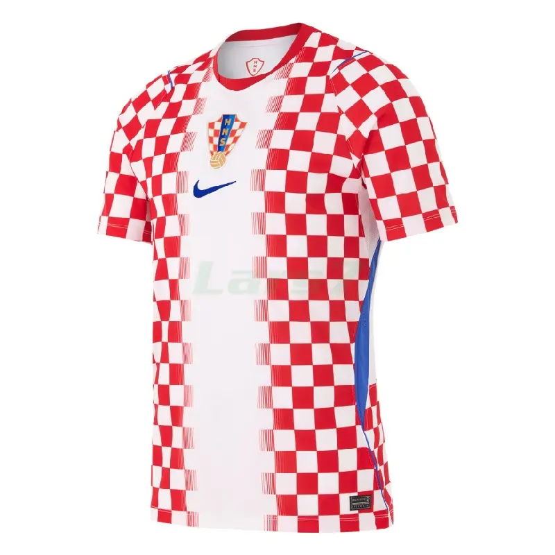 Camiseta Croacia 1ª Equipación Mundial 2026 Rojo/Blanco