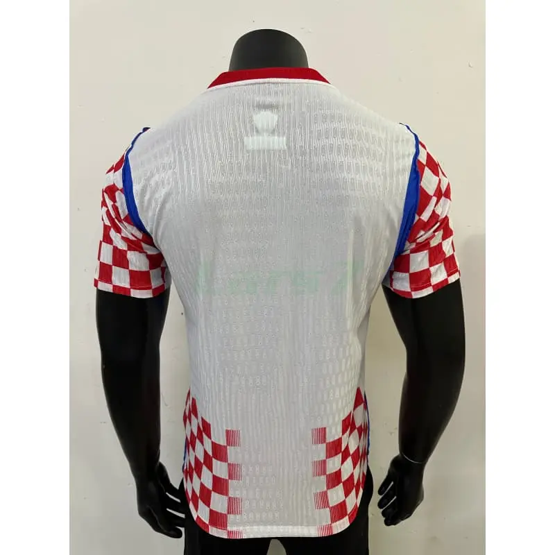 Camiseta Croacia 1ª Equipación Mundial 2026 Rojo/Blanco (EDICIÓN JUGADOR)