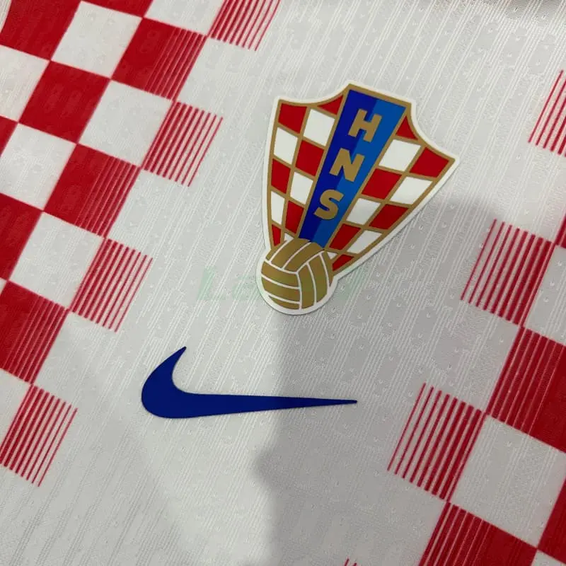 Camiseta Croacia 1ª Equipación Mundial 2026 Rojo/Blanco (EDICIÓN JUGADOR)
