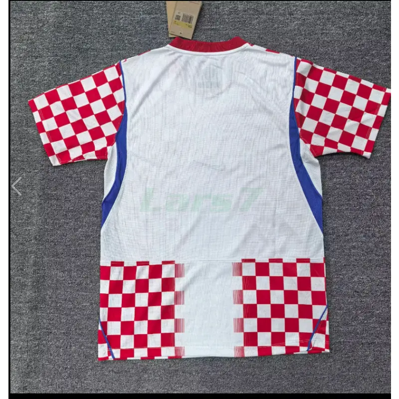 Camiseta Croacia 1ª Equipación Mundial 2026 Rojo/Blanco