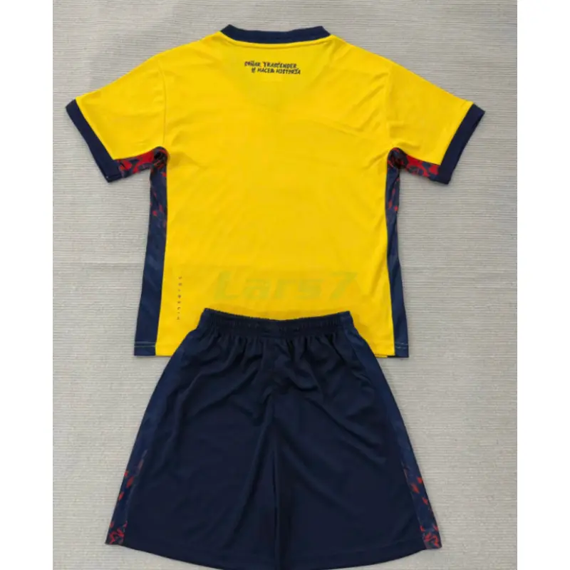 Camiseta Ecuador 1ª Equipación Mundial 2026 Amarillo Niño Kit