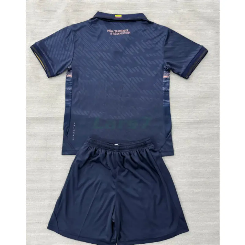 Camiseta Ecuador 2ª Equipación Mundial 2026 Azul Marino Niño Kit
