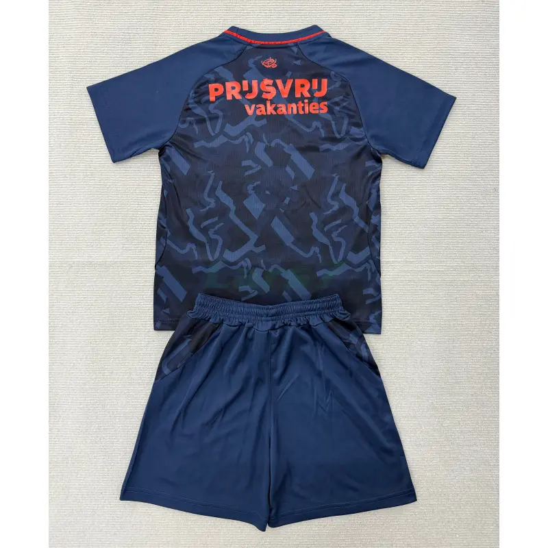 Camiseta Feyenoord 3ª Equipación 2026/2027 Azul Marino/Naranja Niño Kit