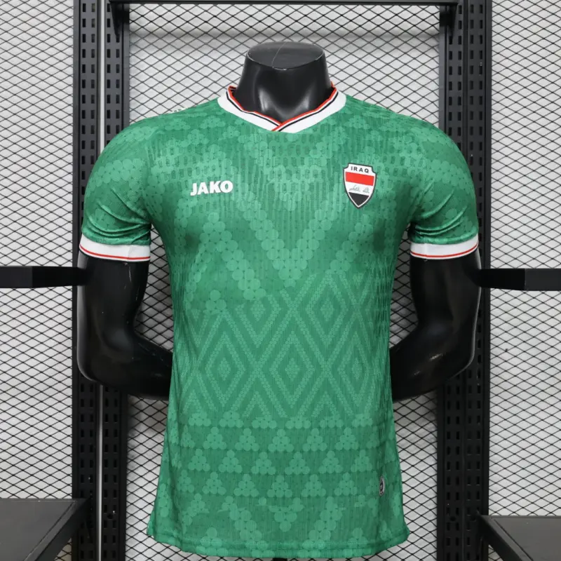 Camiseta Irak 2ª Equipación Mundial 2026 Verde (EDICIÓN JUGADOR)