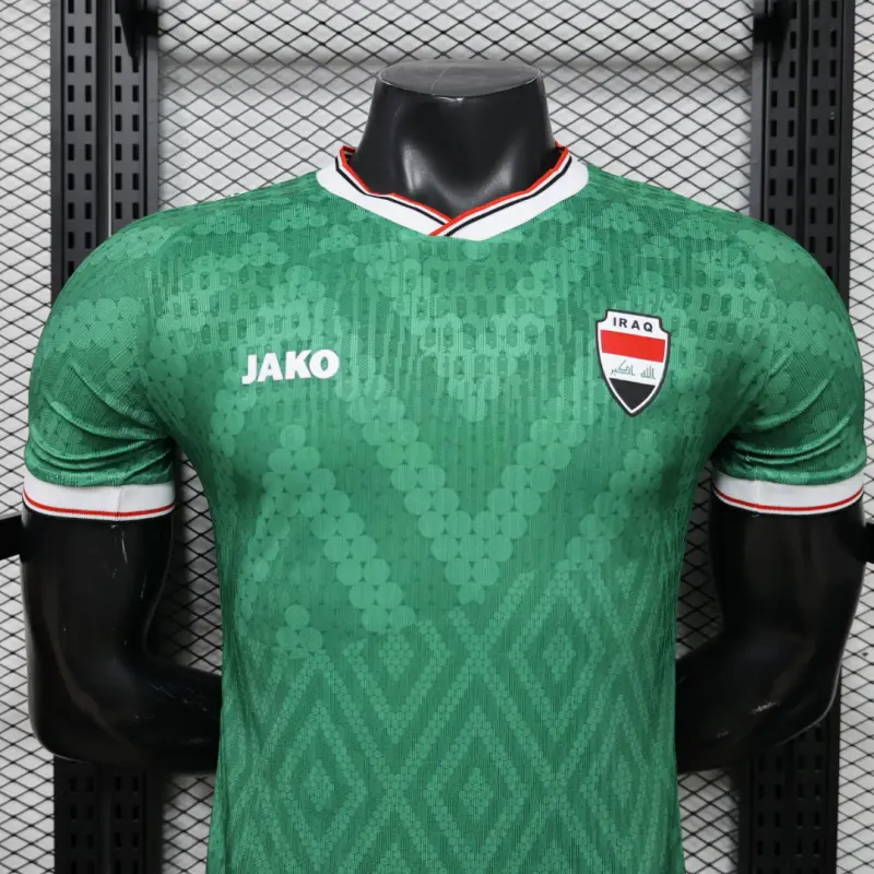 Camiseta Irak 2ª Equipación Mundial 2026 Verde (EDICIÓN JUGADOR)